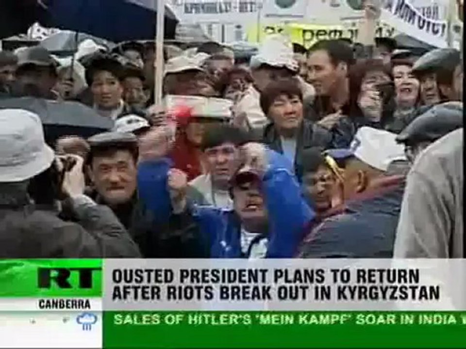 Fresh riots in Kyrgyzstan, armoured vehicles enter capital