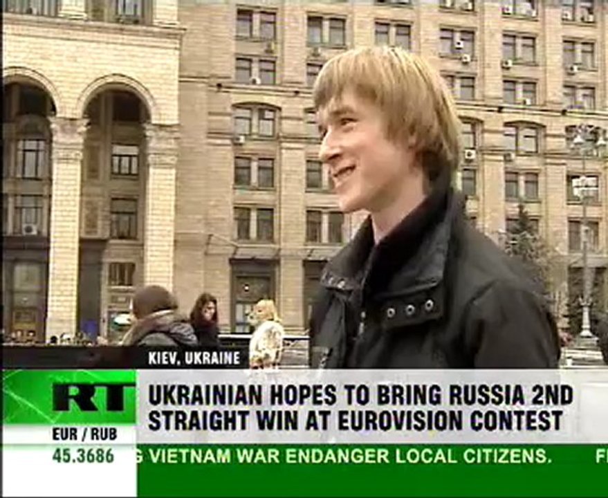 Eurovision: Ukrainian to sing for Russia