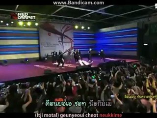 [TH/ENG-Karaoke|TH-SUB] 121130 B.A.P - No Mercy & 대박사건 (Crash)