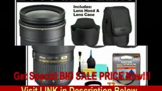 [BEST PRICE] Nikon 24-70mm f/2.8G AF-S ED Zoom-Nikkor Lens with HB-40 Hood & Pouch Case + UV Filter + Accessory Kit for Nikon D3, D3s, D3x, D300, D40, D60, D5000, D90, D7000, D300s, D3000 & D3100 Digital SLR Camer
