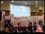 Napoli - World Children Forum inaugurato tra le proteste (live 27.11.12)