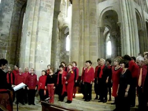 Choeur Battant à Conques 2012 - Couleurs du sacré - 4 - Signore del Cielo (HD)