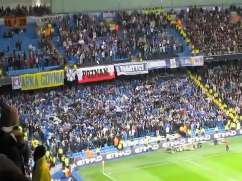Manchester City - Lech Poznan (Poznan Fans Jumping)