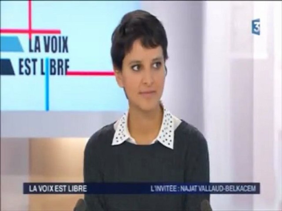 Najat Vallaud-Belkacem invitée de "La voix est libre"Rhône-Alpes