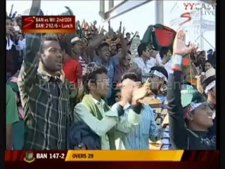 Ban vs WI 2nd Dec 2012 2nd ODI (Ban Bat)
