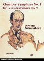 Fun Book Review: Chamber Symphony No. 1 for 15 Solo Instruments, Op. 9 (Dover Music Scores) by Arnold Schoenberg, Music Scores