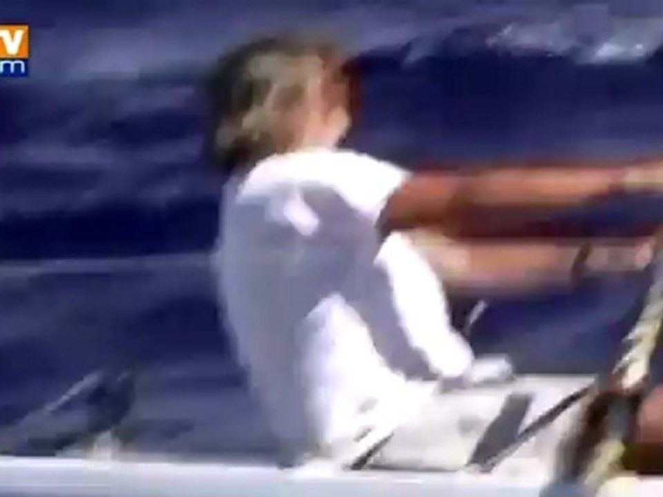 L'aventurier français Charles Hedrich réussit s...