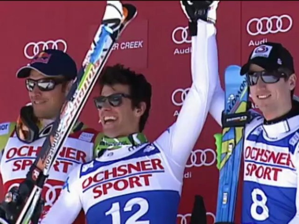 Esquí alpino -  Marsaglia asegura su primer triunfo de la Copa del Mundo