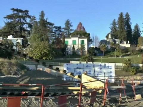 Les W-D.D. MICHOU NEWS J.T. du net - Le Chantier du Stade Nautique les murs s'élèvent - 1er Décembre 2012.