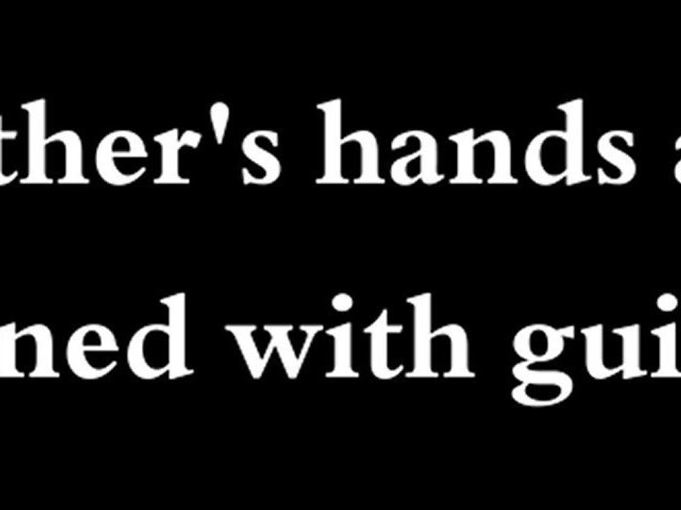 Too Bad - Nickelback (lyrics on the screen)