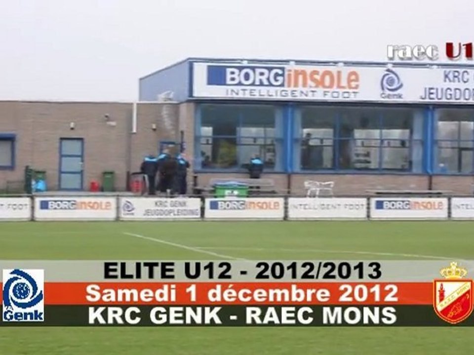 17. KRC Genk - RAEC MONS U12_01.12.2012
