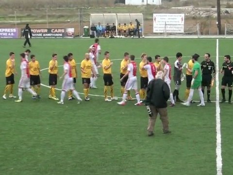 Νηρεας - Άγιαξ Σύρου 2-3. Φάσεις και γκολ