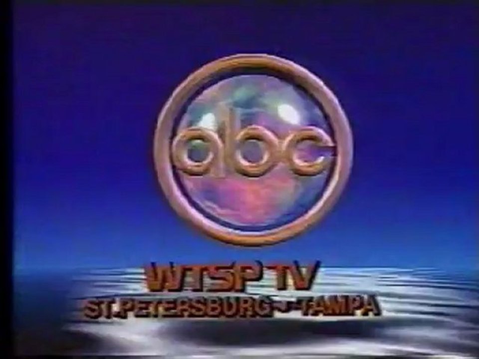 Two ABC / WTSP superimposed IDs of different colors 1987