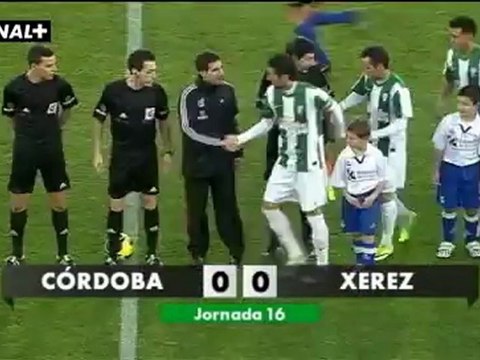 Liga Adelante. Córdoba 0 Xerez 0