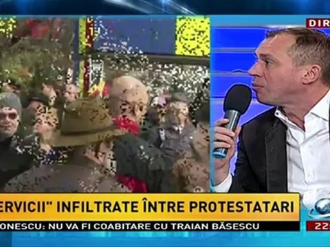 Ziua Nationala a Romaniei(1.Dec.2012) - Securistii aresteaza Protestatari