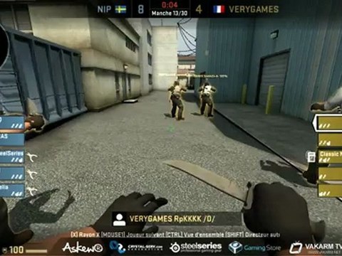 VeryGames vs NiP - Finale ESH - de_nuke