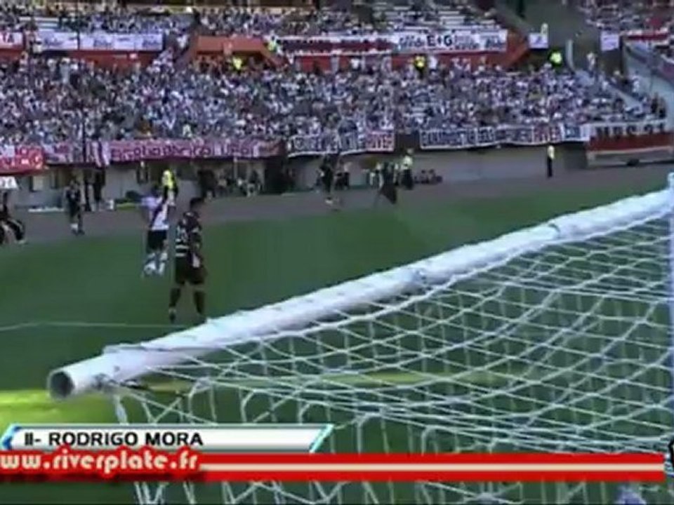 River - Lanus : gol de Mora