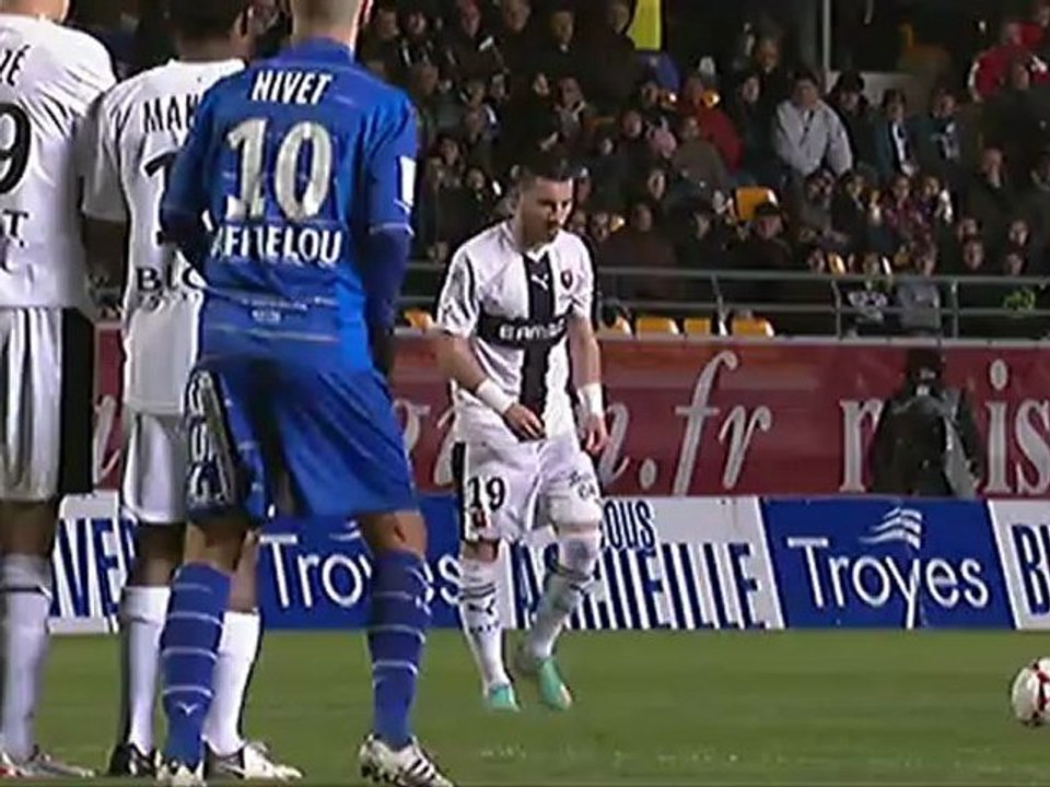 ESTAC Troyes (ESTAC) - Stade Rennais FC (SRFC) Le résumé du match (15ème journée) - saison 2012/2013