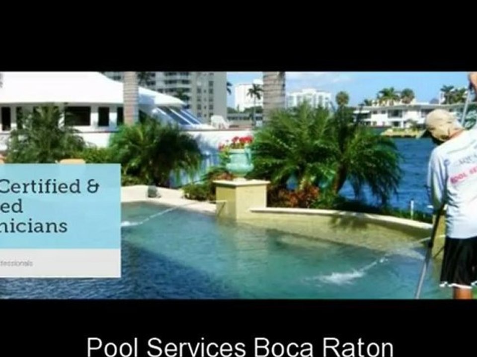Pool Services Boca Raton