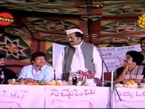 Benki Birugaali (Comedy Scene) Vishnuvardhan, Shankar Nag