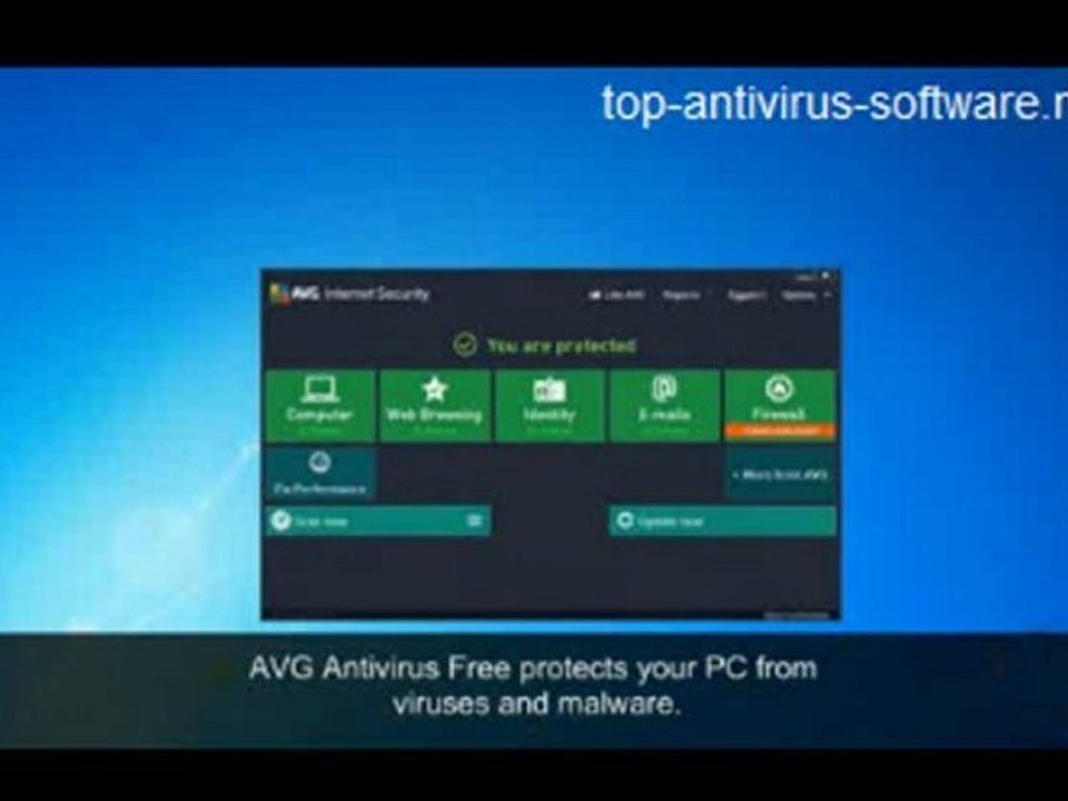 AVG AntiVirus Free 2013 - Top Free Antivirus Software - Review and Download