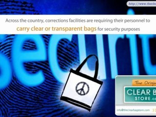 TheClearBagStore.com, for clear backpacks & more…