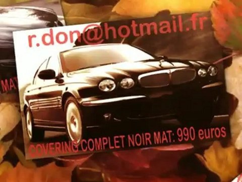Jaguar XJ, Jaguar XJ,, essai video Jaguar XJ, Jaguar XJ, covering, Jaguar XJ peinture noir mat