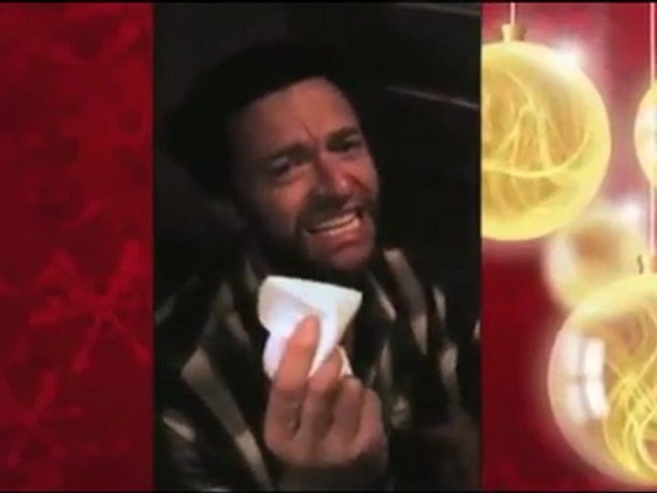 Hugh Jackman in Richard Marx’s  “Christmas Spirit”