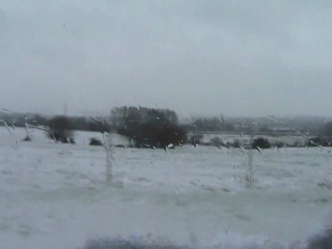 Tombe la neige en Sambre-Avesnois