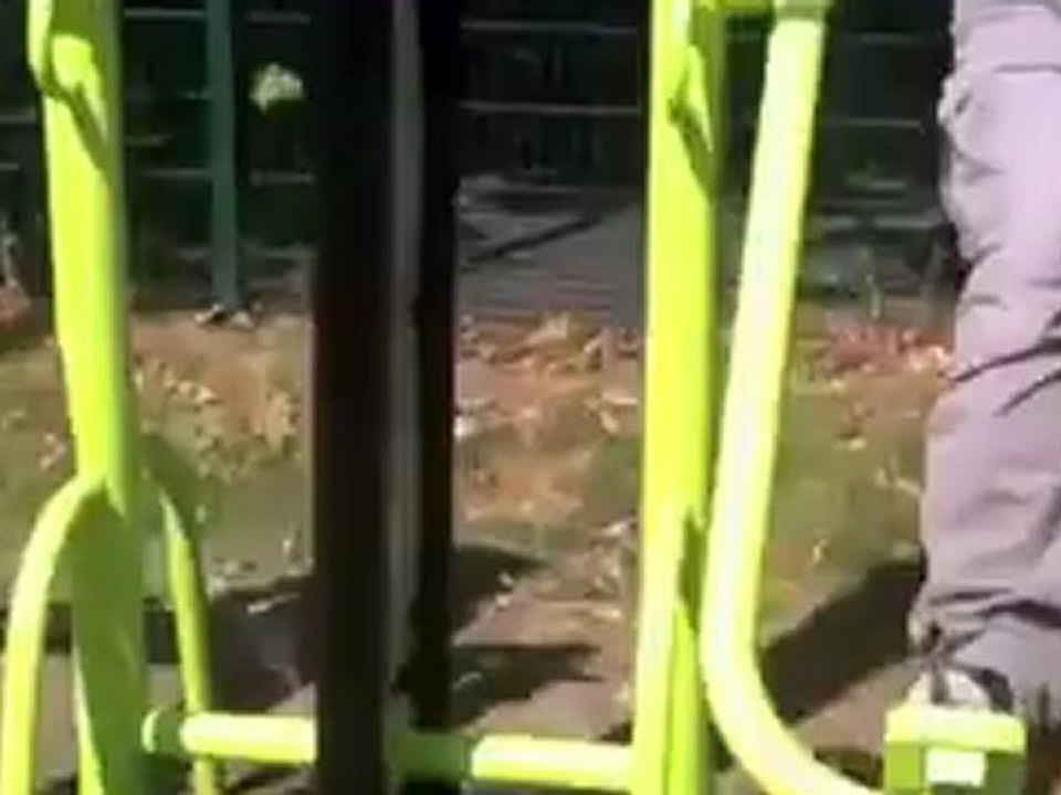 le marcheur lunaire, fitness de plein air