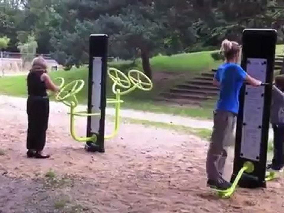 le twister, appareil de sport en exterieur