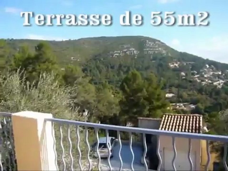 Vente maison individuelle T4 A Sollies-Toucas 83210 Var Renovee - terrasse de 55 m2 - Piscine