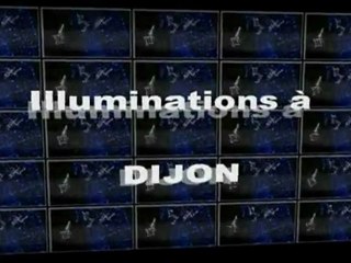 les illuminations à  Dijon