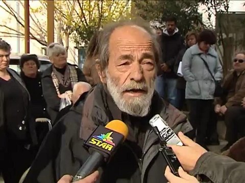 Διαμαρτυρία νεφροπαθών στη Λιβαδειά