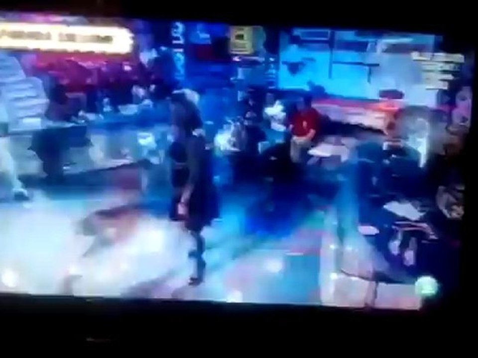 El baile Chuminero con Sacri Fan Dancer ,Lidia Lozano y Rosa Benito en Tele 5