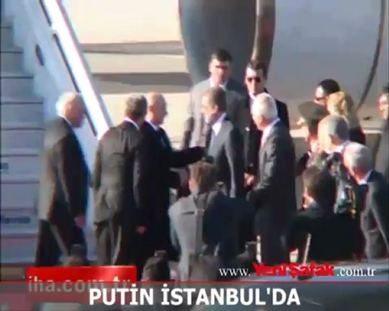 Putin İstanbul'da