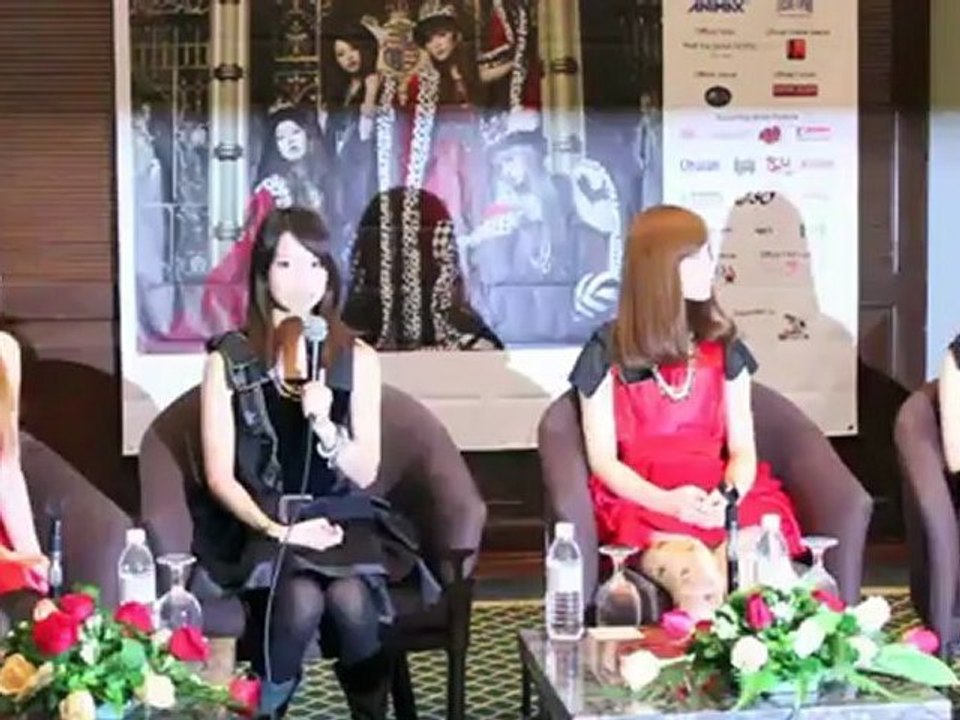 SCANDAL ~Live in Malaysia 2012 Press Conference