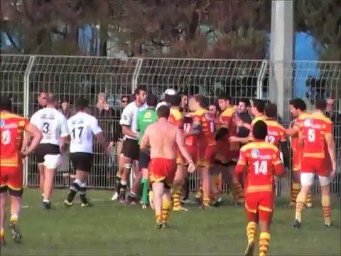 Résumé USA Perpignan - Montpellier HR (espoirs)