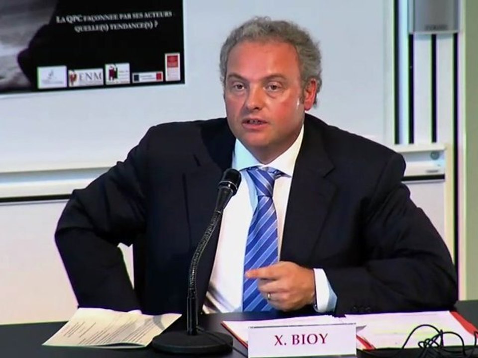 "L’apparition timide du droit de la santé dans la QPC",  Xavier Bioy, Professeur à l’Université de Toulouse 1 Capitole, suivi d'un échange avec la salle