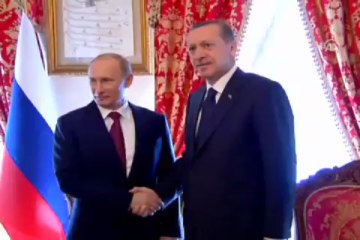 Erdoğan-Putin görüşmesi