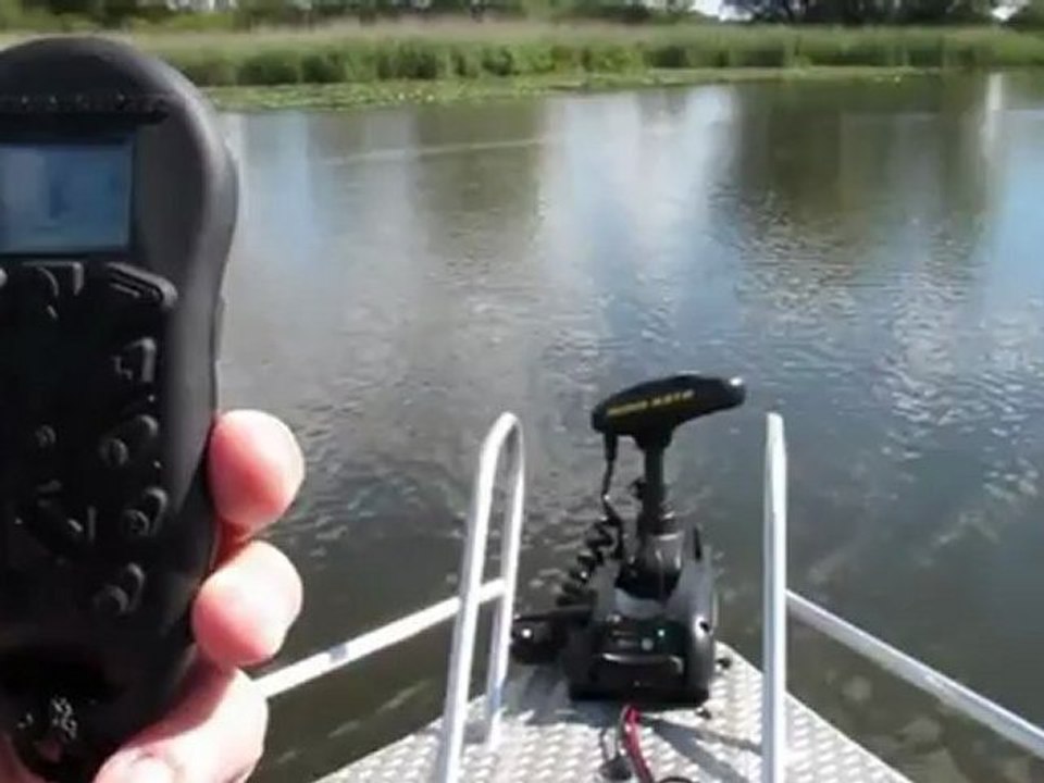 Minn Kota Terrova Bugmotor mit Ipilot Demonstration