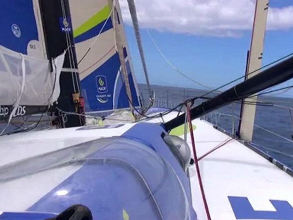 François Gabart se pose des questions sur le vent