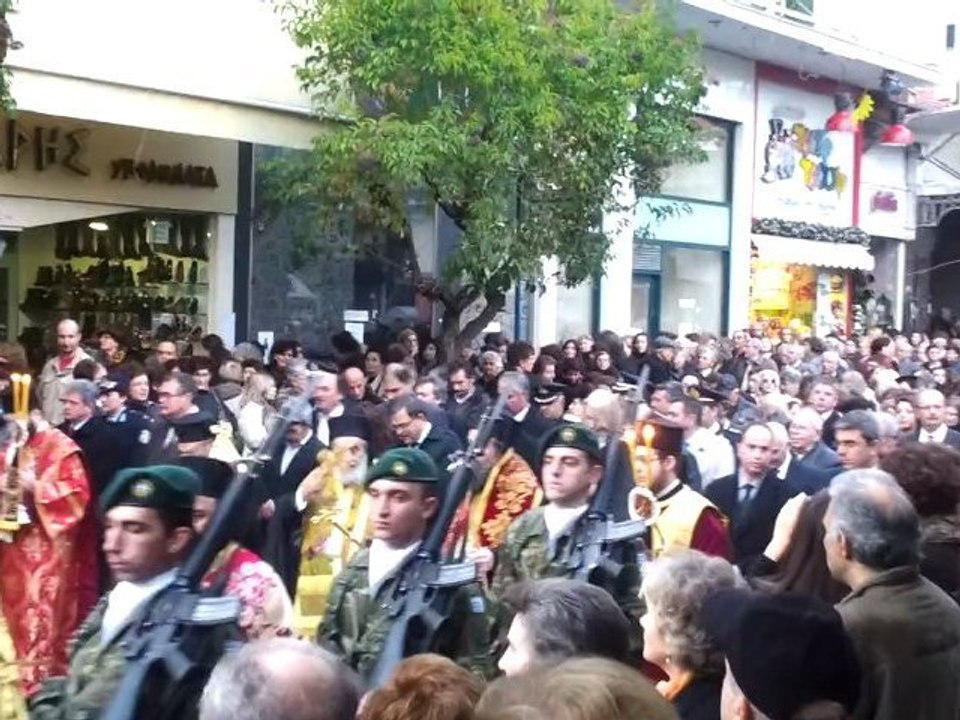 Περιφορά Ιεράς Εικόνας της πολιούχος της Δράμας ΑΓΙΑΣ ΒΑΡΒΑΡΑΣ