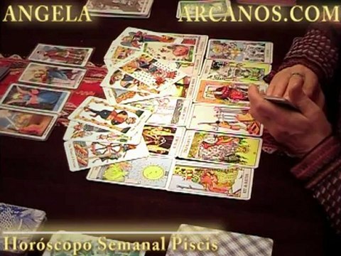 Horoscopo Piscis del 25 de noviembre al 1 de diciembre 2012 - Lectura del Tarot