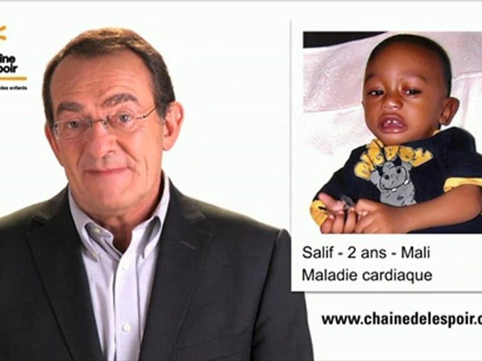 Jean-Pierre Pernaut se mobilise pour La Chaîne de l'Espoir