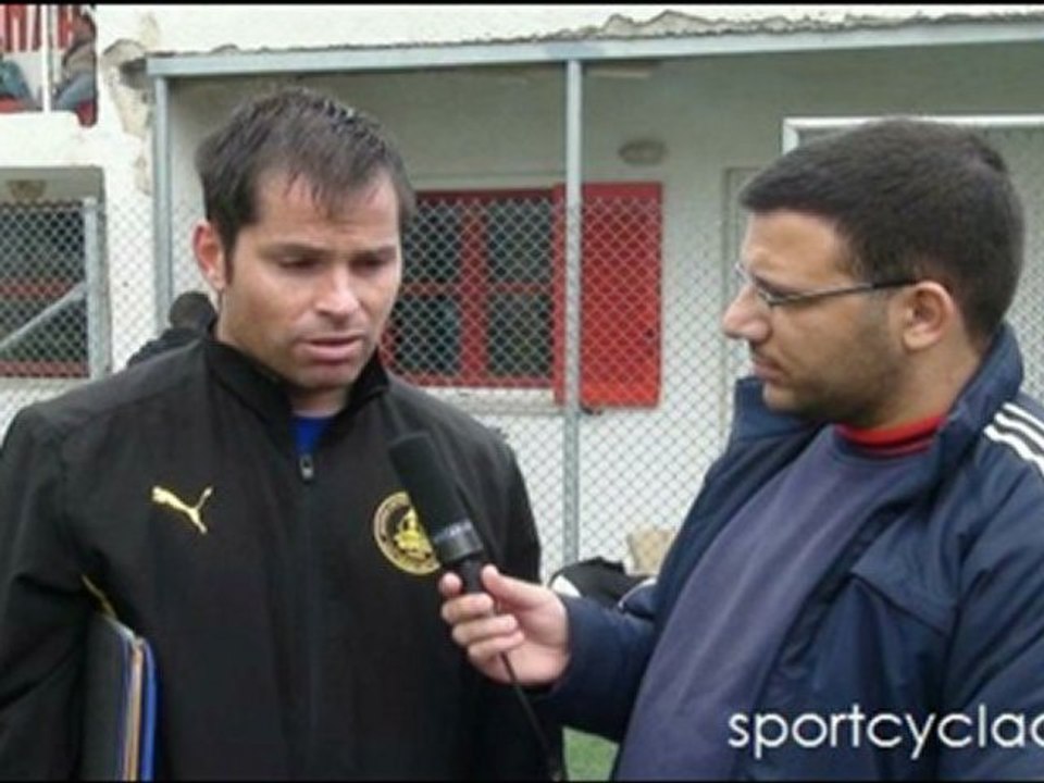 Νηρέας-Άγιαξ 2-3. Δηλώσεις Τριπολιτσιώτη-Μοστράτου