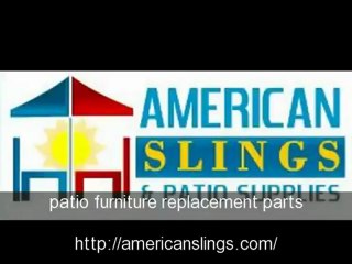 patio furniture replacement parts