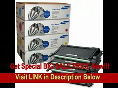 [REVIEW] Set of Four Genuine Samsung Toner Cartridges: CLP-K600A (Black), CLP-C600A (Cyan), CLP-Y600A (Yellow), CLP-M600A (Magenta) for Samsung CLP-600, CLP-600, CLP-650, CLP-650N