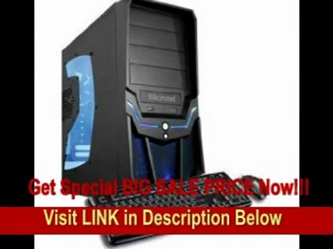 [BEST BUY] Microtel Computer&reg AMTI9043 Gaming Computer with 2.7GHz AMD Phenom II X6 1045t Processor, 16GB DDR3/1333, 2TB Hard Drive 7200RPM, 24x DVD-RW, Nvidia Geforce 550 GTX-TI 1GB GDDR5 Video Card, Microso