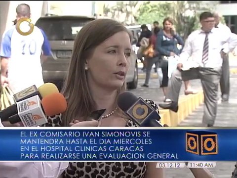 Maria De Pilar Simonovis: En 8 años no ha recibidio una consulta medica